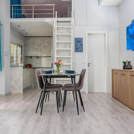 Electra Modern Apartment With Cozy Garden كاندية المظهر الخارجي الصورة