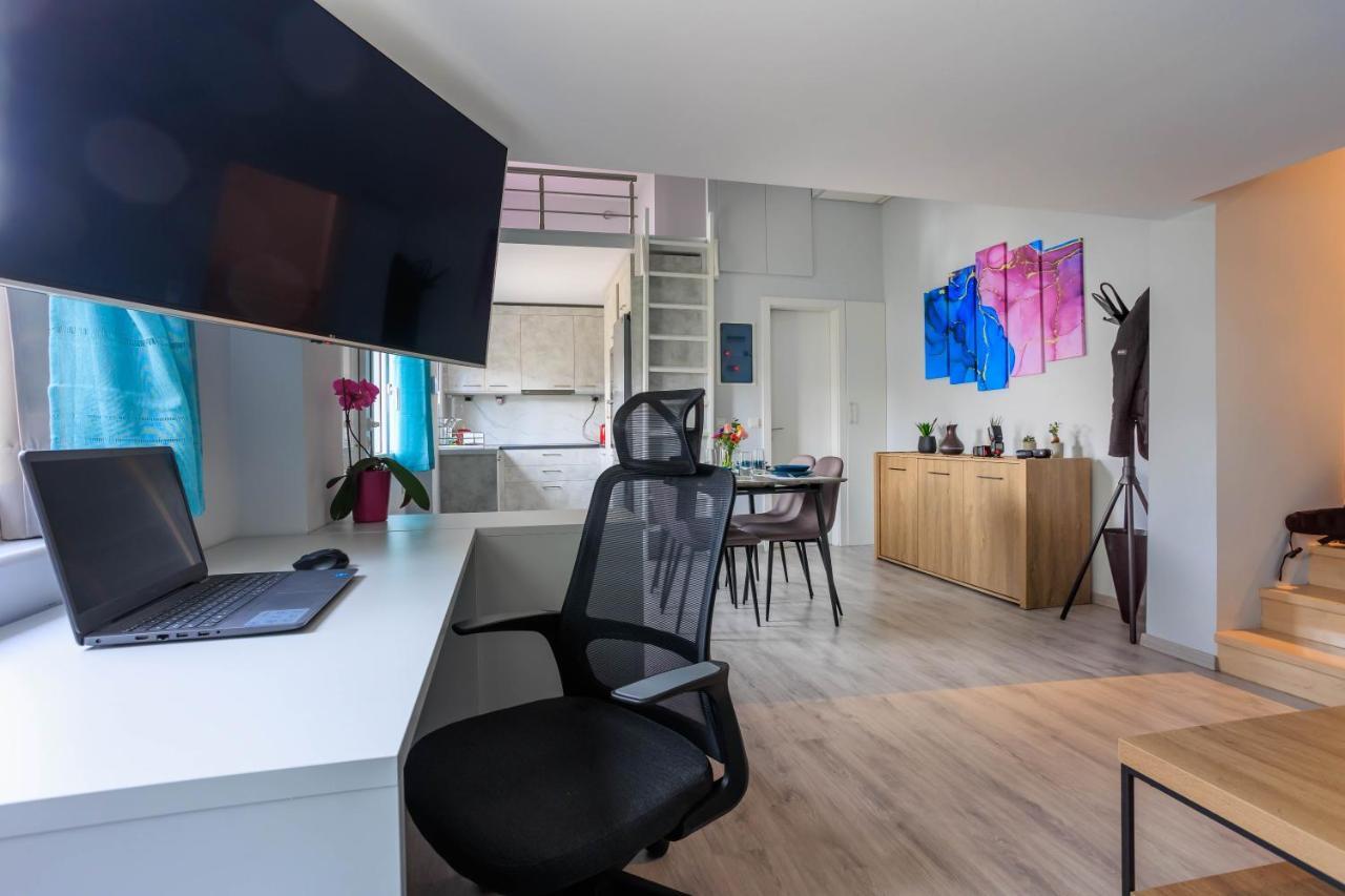 Electra Modern Apartment With Cozy Garden كاندية المظهر الخارجي الصورة