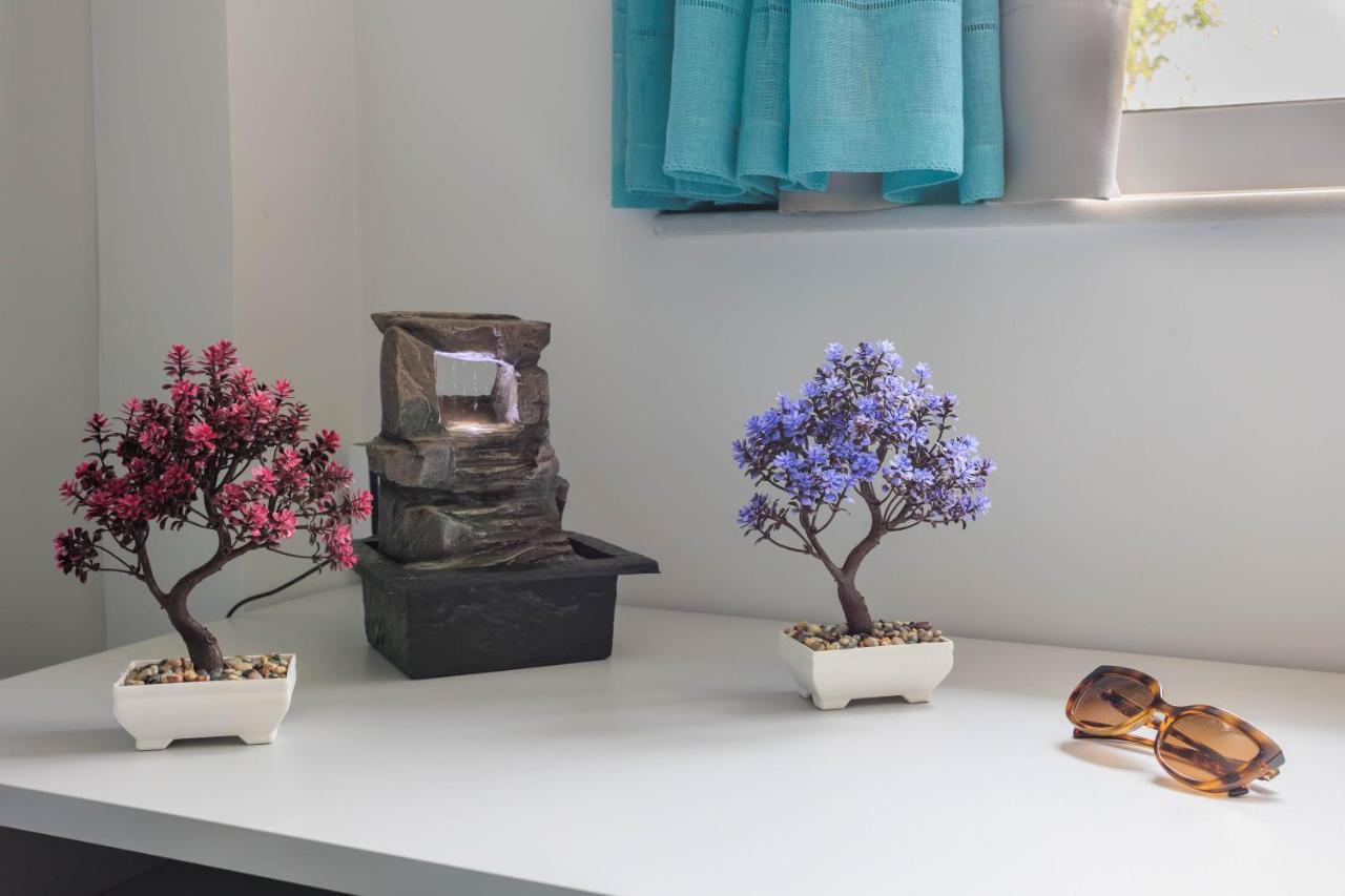 Electra Modern Apartment With Cozy Garden كاندية المظهر الخارجي الصورة